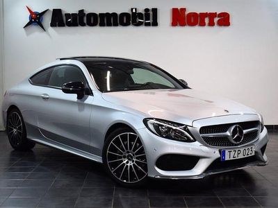 Silver Begagnad 2017 Mercedes C220 AMG Sportkupé | 264 900 kr (Marknadspris)