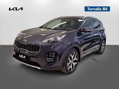 Begagnad Kia Sportage GT-Line 177 HK (130 kW) 2017 Grå SUV