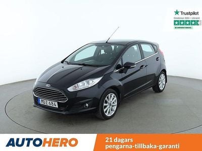 Svart Begagnad 2015 Ford Fiesta Titanium Halvkombi | 77 000 kr (Marknadspris)