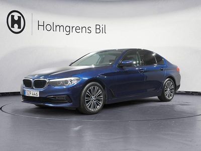 Blå Begagnad 2018 BMW 530 Sport Line Sedan | 209 800 kr (Dyr)