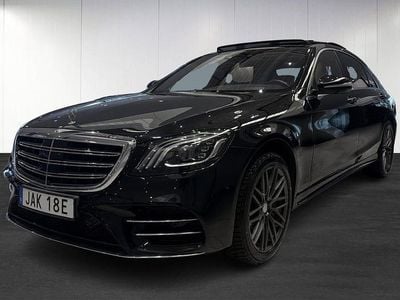 Svart Begagnad 2018 Mercedes S560 AMG Sedan | 629 900 kr