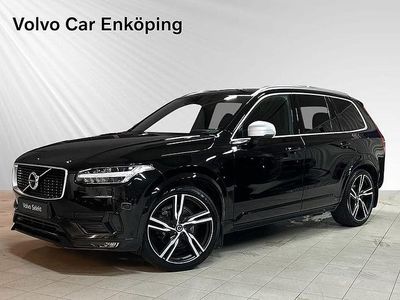 Svart Begagnad 2018 Volvo XC90 R-Design SUV | 459 900 kr (Marknadspris)