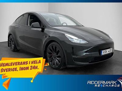 Begagnad Tesla Model Y Performance 392 kW (534 HK) 2022 Svart SUV
