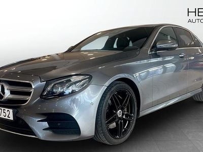 Begagnad Mercedes E220 AMG line 194 HK (142 kW) 2018 Grå Sedan