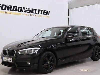 Svart Begagnad 2015 BMW 116 Advantage Halvkombi | 114 900 kr (Marknadspris)