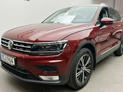 Begagnad VW Tiguan Executive 180 HK (132 kW) 2017 Röd SUV