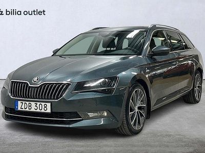 Grå Begagnad 2017 Skoda Superb LAURIN & KLEMENT Kombi | 204 900 kr (Marknadspris)