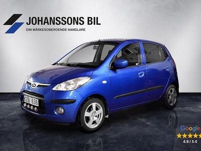 Blå Begagnad 2010 Hyundai i10 Halvkombi | 79 900 kr (Dyr)