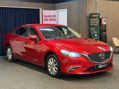 Röd Begagnad 2014 Mazda 6 Sedan | 99 900 kr (Lite dyr)
