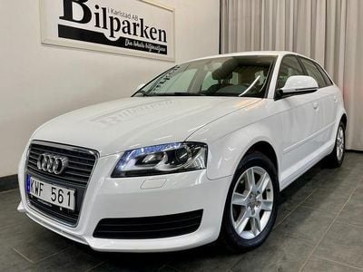 Begagnad Audi A3 Attraction 140 HK (102 kW) 2010 Vit Halvkombi