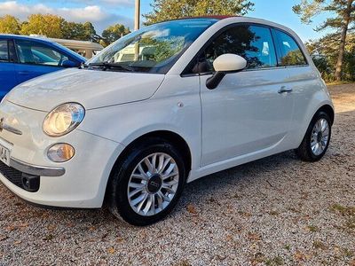 begagnad Fiat 500C 1.2 Lounge Cab *5950 mil *Jättefin