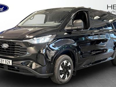 Svart Ny 2026 Ford Transit Custom Pickup | 651 950 kr (Marknadspris)