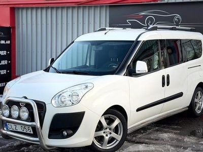 Vit Begagnad 2012 Fiat Doblò Emotion Minibuss | 64 900 kr