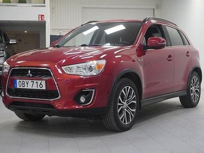 Begagnad Mitsubishi ASX 114 HK (83 kW) 2016 Röd SUV