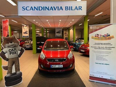 Röd Begagnad 2013 Kia Venga Halvkombi | 109 900 kr (Lite dyr)