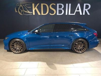 Begagnad Audi RS6 Performance 630 HK (463 kW) 2024 Blå Kombi