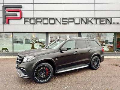 Svart Begagnad 2016 Mercedes GLS63 AMG AMG SUV | 439 000 kr
