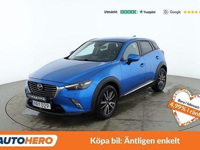 Begagnad Mazda CX-3 121 HK (88 kW) 2015 Blå SUV