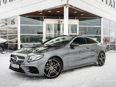 Begagnad Mercedes E400 AMG 333 HK (244 kW) 2017 Grå Sportkupé