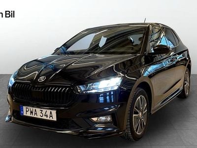 Begagnad Skoda Fabia Monte Carlo 110 HK (80 kW) 2023 Svart Halvkombi