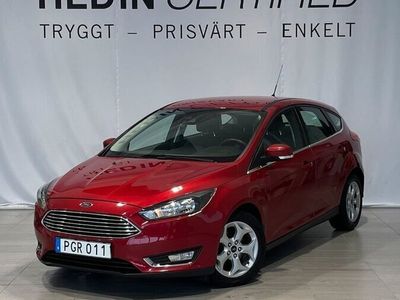 begagnad Ford Focus 1.0 EcoBoost Manuell 2016, Halvkombi