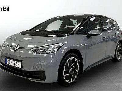 Begagnad VW ID.3 Pro Performance 150 kW (204 HK) 2022 Grå Halvkombi
