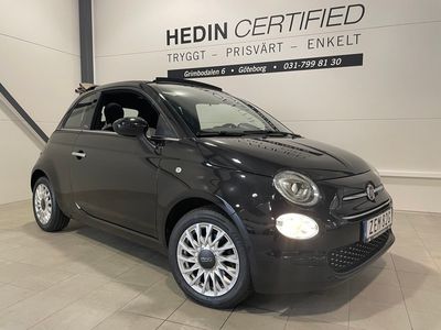 begagnad Fiat 500C LOUNGE 1.2 69 HK AUTOMAT Dualogic