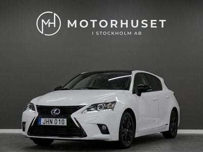 Begagnad Lexus CT200h Sport Line 136 HK (100 kW) 2017 Vit Halvkombi