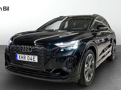 Svart Begagnad 2025 Audi Q4 e-tron S-Line SUV | 579 000 kr (Dyr)