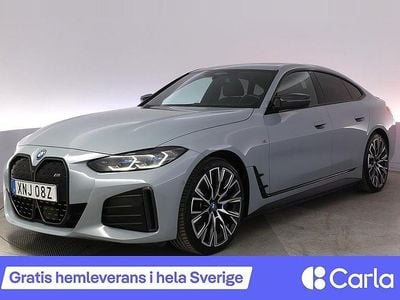 Grå Begagnad 2022 BMW i4 M Sport Sedan | 470 900 kr (Marknadspris)