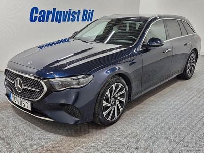 Nautiskblå metallic Begagnad 2025 Mercedes E300 Avantgarde Kombi | 639 000 kr (Marknadspris)