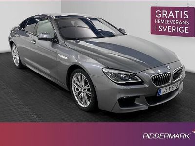 begagnad BMW 640 d xDrive Gran Coupé M Sport Pano 360° H K HUD 2016, Sportkupé