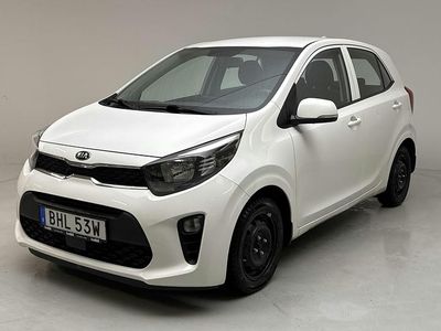 Vit Begagnad 2019 Kia Picanto Halvkombi | 86 000 kr (Marknadspris)