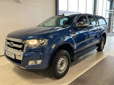 Blåmetallic Begagnad 2018 Ford Ranger Limited Pickup | 328 000 kr (Lite dyr)