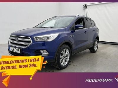 Blå Begagnad 2017 Ford Kuga Titanium SUV | 144 800 kr (Marknadspris)
