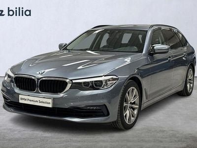 Blå Begagnad 2018 BMW 520 Sport Line Kombi | 298 900 kr (Lite dyr)