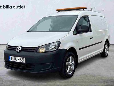 Vit Begagnad 2015 VW Caddy Maxi Minibuss | 69 900 kr (Marknadspris)