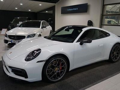 Vit Begagnad 2021 Porsche 911 Carrera 4S Sport Sportkupé | 1 549 000 kr (Lite dyr)