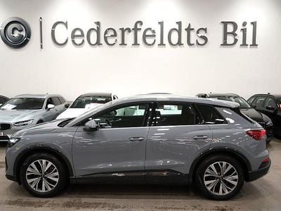 Grå Begagnad 2022 Audi Q4 e-tron Advanced SUV | 389 900 kr (Marknadspris)