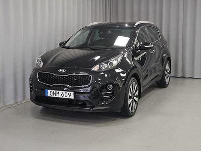 Begagnad Kia Sportage 143 HK (105 kW) 2017 Svart SUV