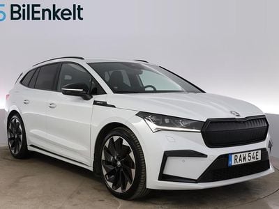 Begagnad Skoda Enyaq iV SportLine 194 kW (265 HK) 2021 Vit SUV