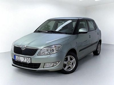 Begagnad Skoda Fabia Elegance 86 HK (63 kW) 2010 Grön Halvkombi