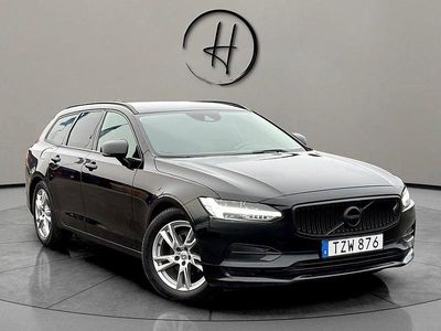 Svart Begagnad 2017 Volvo V90 Kinetic Kombi | 174 900 kr (Marknadspris)