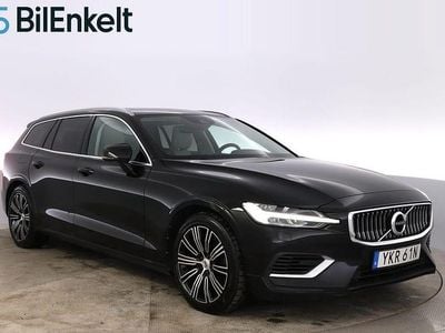 Svart Begagnad 2021 Volvo V60 Inscription Kombi | 279 900 kr