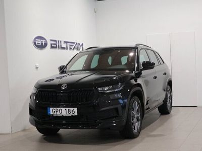 begagnad Skoda Kodiaq SportLine TDI 200 4x4 Nav, Värmare 7-sits