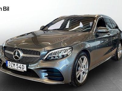 Begagnad Mercedes C220 AMG 194 HK (142 kW) 2019 Grå Kombi
