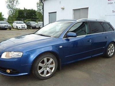 Mörkblå (blå) Begagnad 2008 Audi A4 S-Line Kombi | 37 500 kr (Dyr)