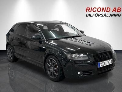 Svart Begagnad 2006 Audi A3 S-Line | 79 900 kr (Lite dyr)