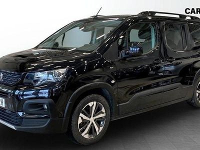 Begagnad Peugeot e-Rifter 100 kW (136 HK) 2022 Svart Minibuss