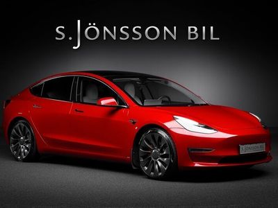 begagnad Tesla Model 3 Performance Nytt batteri Se Filmen 2021, Halvkombi
